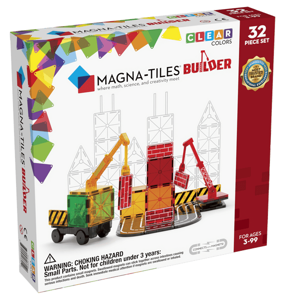MAGNA - TILES Builder 32 Piece Set - playhao - Toy Shop Singapore
