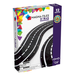 MAGNA - TILES XTRAS Roads 12 - Piece Set - playhao - Toy Shop Singapore