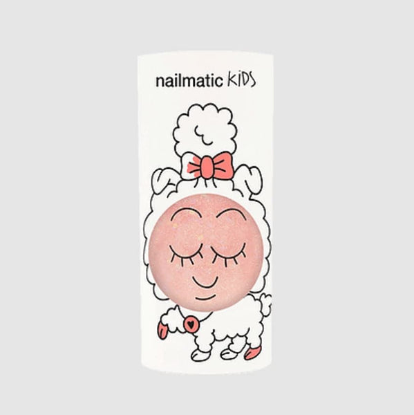 NAILMATIC KIDS Nail Polish - Peachy / Glitter Peach - playhao - Toy Shop Singapore