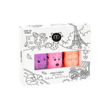 NAILMATIC KIDS Nail Polish Set of 3 - Paris (Marshi, Dolly, Flamingo) - playhao - Toy Shop Singapore