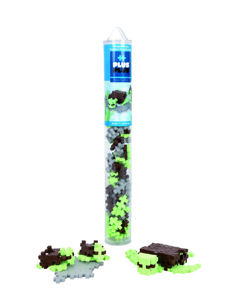 ***OBSOLETE ***PLUS - PLUS Sea Turtle / 100 pcs. Tube (Brown Shell) (Replaced with 5710409110044) - playhao - Toy Shop Singapore
