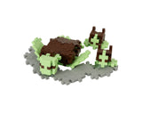 ***OBSOLETE ***PLUS - PLUS Sea Turtle / 100 pcs. Tube (Brown Shell) (Replaced with 5710409110044) - playhao - Toy Shop Singapore