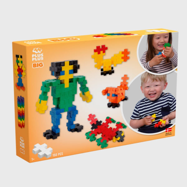 PLUS - PLUS BIG Basic Mix / 150 pcs - playhao - Toy Shop Singapore