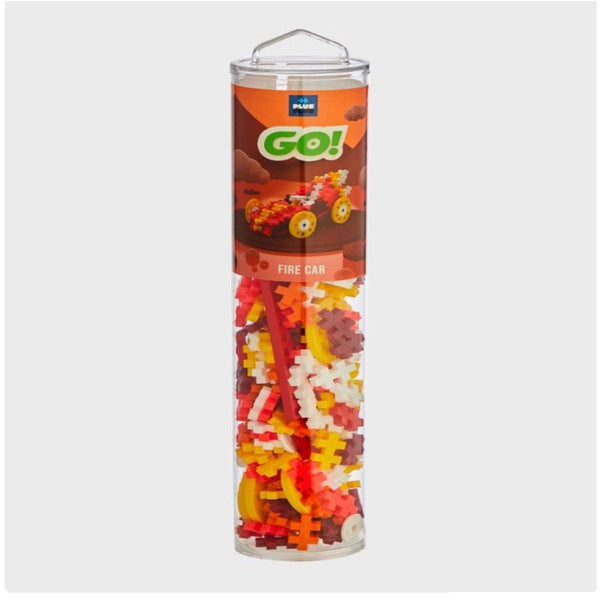 PLUS - PLUS Color Cars Fire / 200 pcs Tube - playhao - Toy Shop Singapore