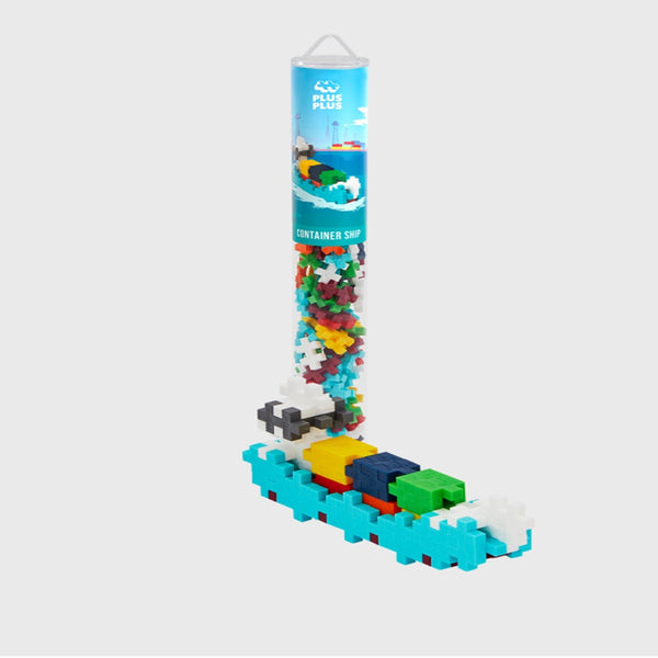 PLUS - PLUS Container Ship / 100 pcs Tube - playhao - Toy Shop Singapore