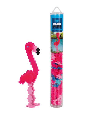 PLUS - PLUS Flamingo / 100 pcs Tube - playhao - Toy Shop Singapore
