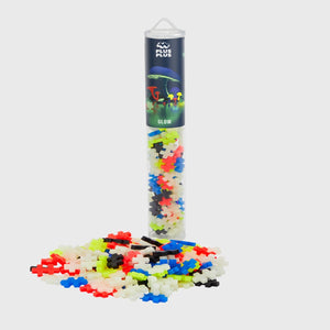 PLUS - PLUS Glow mix / 100 pcs Tube - playhao - Toy Shop Singapore