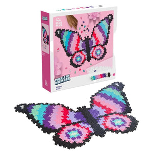 PLUS - PLUS Puzzle By Number Butterfly 800pcs - playhao - Toy Shop Singapore