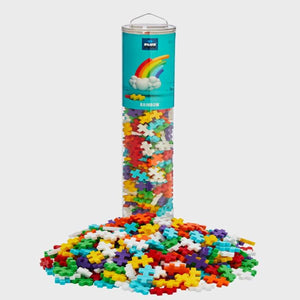 PLUS - PLUS Rainbow mix / 240 pcs Tube - playhao - Toy Shop Singapore