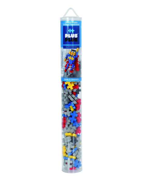 PLUS-PLUS Superhero / 100 pcs Tube - playhao - Toy Shop Singapore
