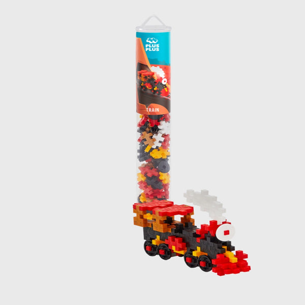 PLUS - PLUS Train / 100 pcs Tube - playhao - Toy Shop Singapore