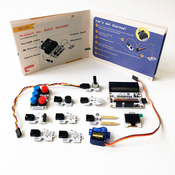 TINKERCADEMY micro:bit Tinker Kit (without micro:bit) - playhao - Toy Shop Singapore
