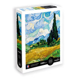 CALYPTO PUZZLE - Champ de bl√© avec cypr√®s - Vincent Van Gogh - Wheat Feld and cypresses